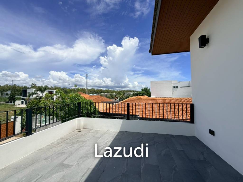 รูป บ้านเดี่ยวหรูทันสมัย 2 ชั้น ใกล้ทะเลสาบมาบประชาน พัทยา - รูปที่ 27/33