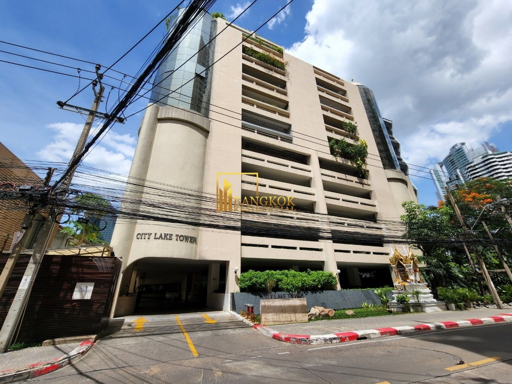 รูป City Lake Tower | Spacious 3 Bedroom Condo in Asoke Area - BR19001CD - รูปที่ 35/36