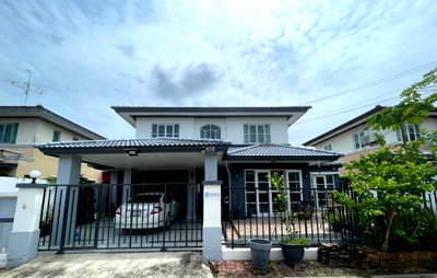 บ้านเดี่ยว รร.กสิณธรเซนต์ปีเตอร์ : ✅ ขายบ้านเดี่ยว 2 ชั้น ใกล้สถานีรถไฟฟ้า MRT สายสีม่วง  ✅ Chaiyapurk Village - หมู่บ้านชัยพฤกษ์ วัดลาดปลาดุก 