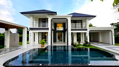 Houses for sale : For Sale: Newly Built Pool Villa in Saraphi – Spacious, Peaceful, and Private (ID:141PS)