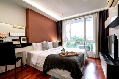 Condos for rent BTS Asok : 2 Bedroom Beverly Condo Sukhumvit 33 @Nithinan - 2 Bedroom (67 sq.m.) near BTS Phromphong