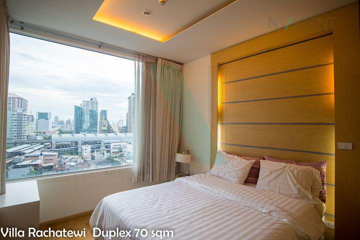 รูป 🎉 ขายคอนโด วิลล่า ราชเทวี อาคาร B ชั้น 12 Duplex ขนาด 70 ตรม ใกล้ CP Tower 3 - รูปที่ 4/8
