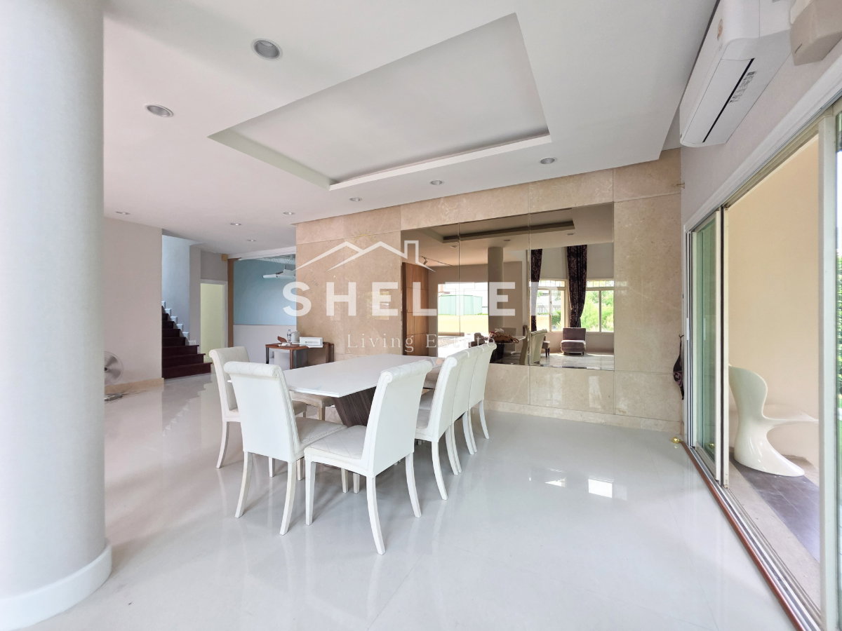 รูป บ้านเดี่ยว พื้นที่ 100 ตร.ว. เฟอร์ครบ พร้อมเข้าอยู่ทันที ติดรถไฟฟ้าสายสีส้ม ใกล้ Community สัมมากร ทางด่วนมอเตอร์เวย์ 🚗 - รูปที่ 3/35