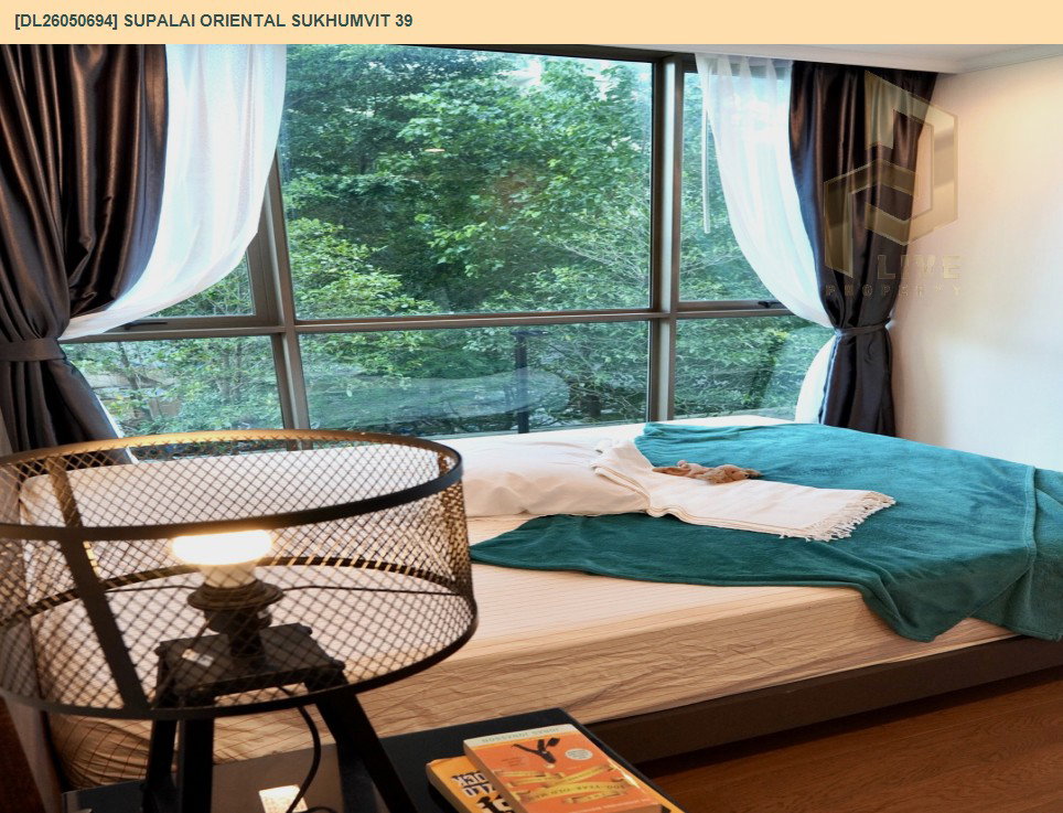รูป DL26050694 ให้เช่าคอนโด ศุภาลัย โอเรียนทัล สุขุมวิท 39 (Supalai Oriental Sukhumvit 39) ใกล้ BTS พร้อมพงษ์ พร้อมเข้าอยู่ โทรด่วน 0638692663 LineID @655ebbvc - รูปที่ 4/18