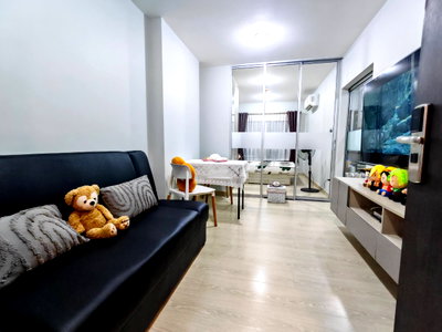 Condos for rent : 8.5k🔥 Condo for Rent near BTS Samrong | Niche ID Sukhumvit 113 | Fully Furnished & Ready to Move In, Close to Imperial World Samrong