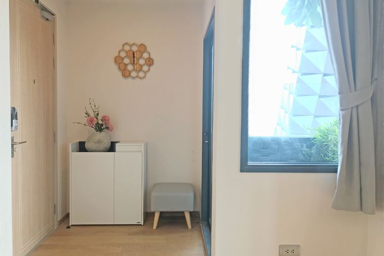 เช่า 48,000 บาท/เดือน 1/2 นอน Duplex คิว ชิดลม-เพชรบุรี บีทีเอสชิดลม