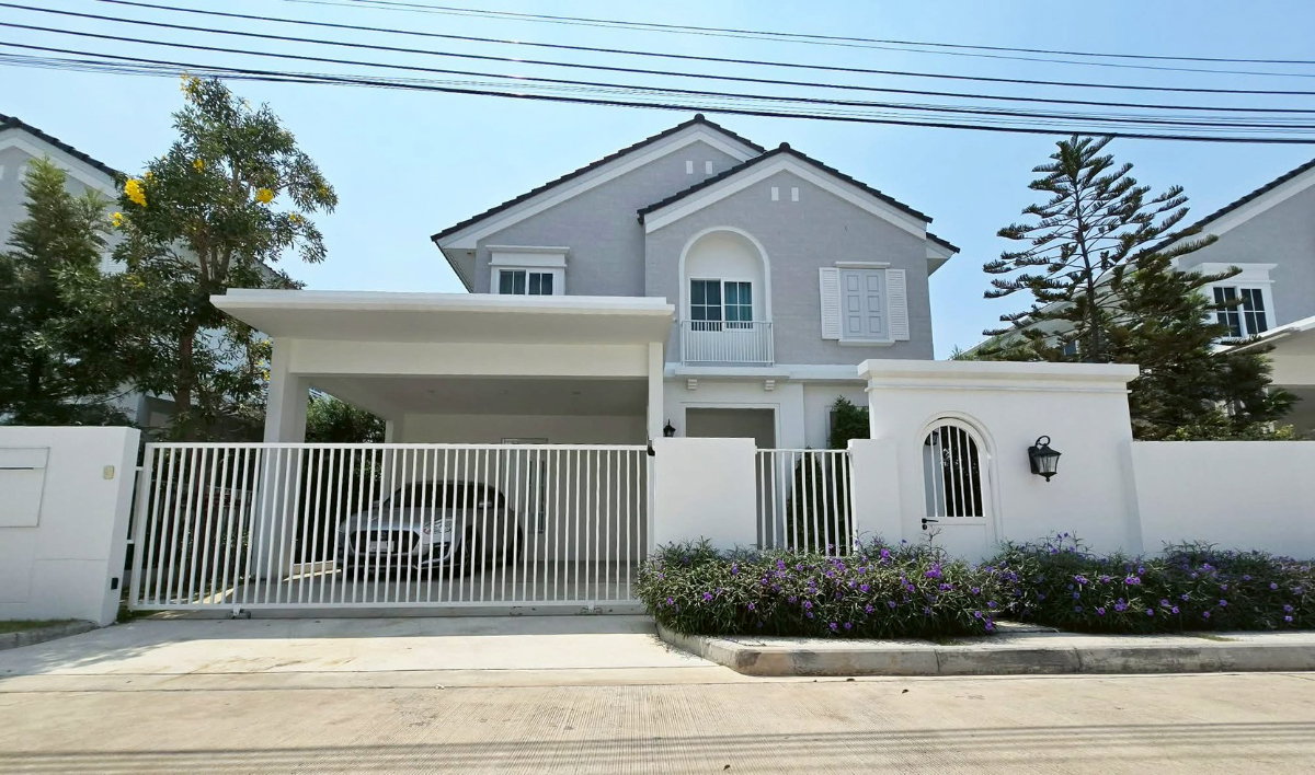 รูป ME2500124 บ้านเดี่ยว บ้านใหม่ ให้เช่า ชัยพฤกษ์ บางนา กม 15 ตกแต่งใหม่ พร้อมเข้าอยู่ - รูปที่ 1/20