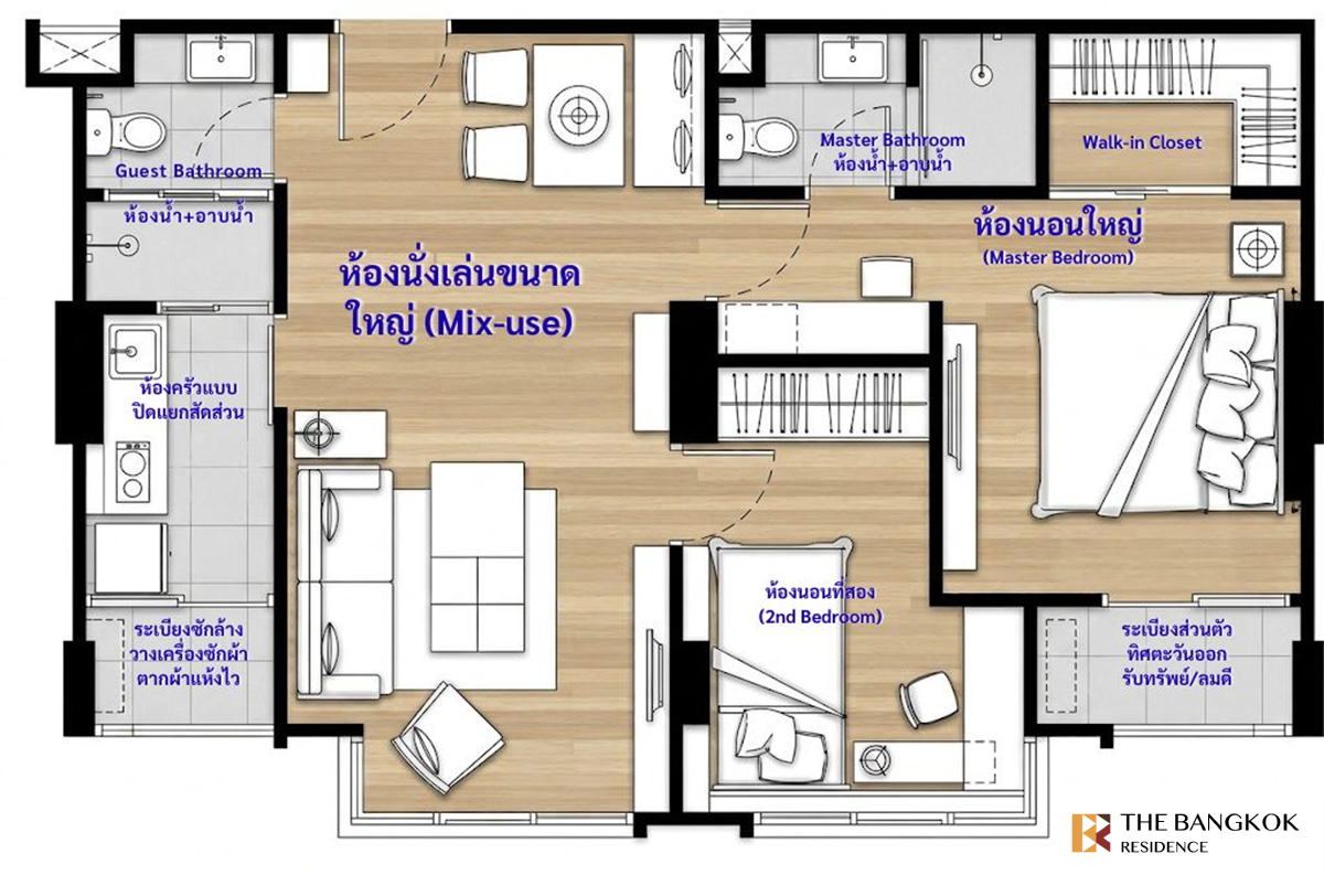 รูป ยู ดีไลท์ แอด จตุจักร สเตชั่น ทำเลศักยภาพ ไม่แพงอย่างที่คิด - รูปที่ 10/10