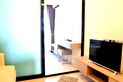 คอนโดให้เช่า : 🎊 ให้เช่าคอนโด วีธารา สุขุมวิท 36 อาคาร 1 ชั้น 3 1 bed room  Plus ขนาด 45 ตรม ใกล้ Trinity International School