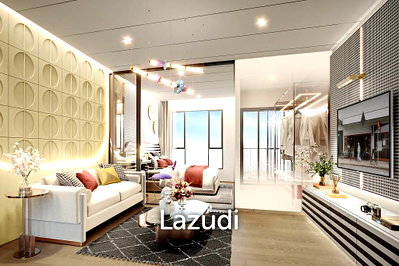 ขายคอนโด : Bright 31 sqm High Floor Condo at Aspire Sukhumvit-Rama 4 Phra Khanong