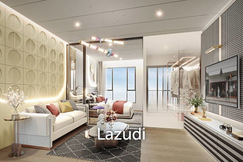 Bright 31 sqm High Floor Condo at Aspire Sukhumvit-Rama 4 Phra Khanong