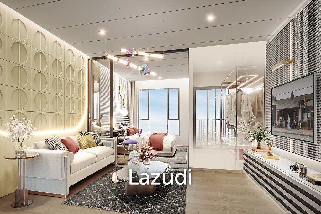 รูป Bright 31 sqm High Floor Condo at Aspire Sukhumvit-Rama 4 Phra Khanong - รูปที่ 1/2