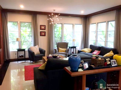 Houses for rent J Avenue Thonglor : Thonglor | Spacious Detached 4 Bed 5 Bath House with Shared Pool 