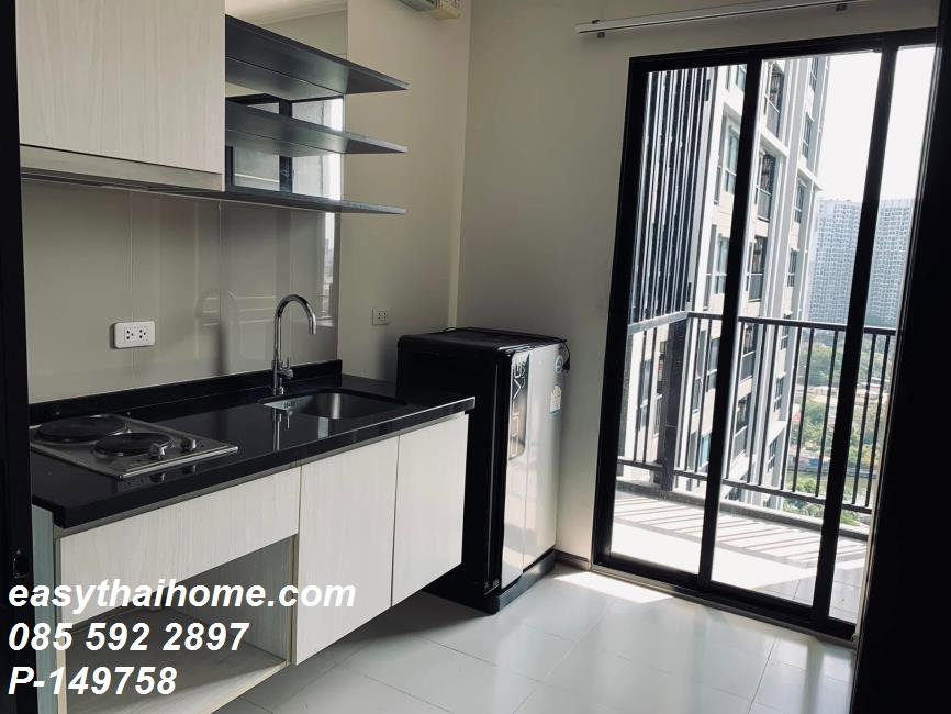 รูป P-149758 — ขายคอนโดพร้อมผู้เช่า The Base Park East Sukhumvit 77 ใกล้ BTS อ่อนนุช ลงทุนรับค่าเช่าต่อเนื่อง 085-592-2897 Line: @easythaihome - รูปที่ 4/7