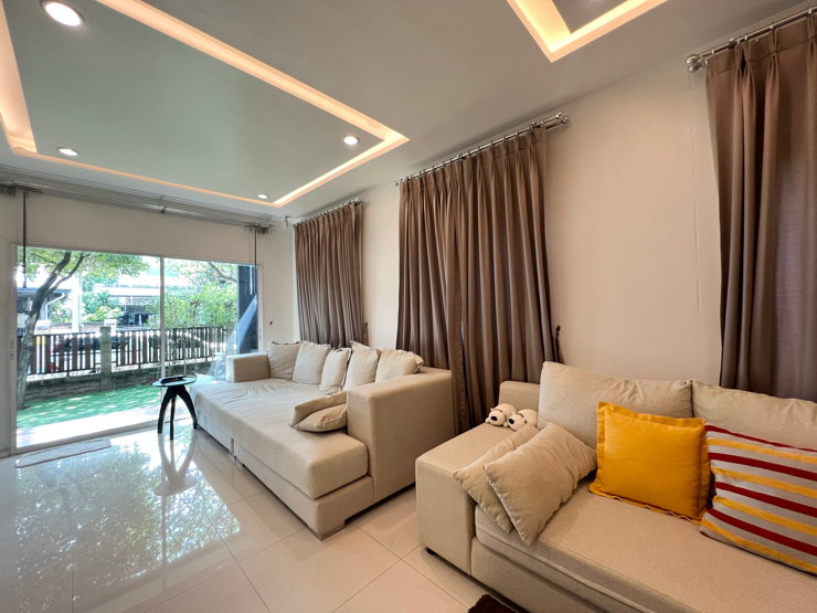 รูป 🏡 ขาย บ้านเดี่ยว หลังมุม ดีไลท์ แอทซีน วัชรพล–จตุโชติ (Delight @Scene Watcharaphon–Chatuchot) ต่อเติมครบ พร้อมเรือนรับรอง หิ้วกระเป๋าเข้าอยู่ได้เลย  - รูปที่ 22/34