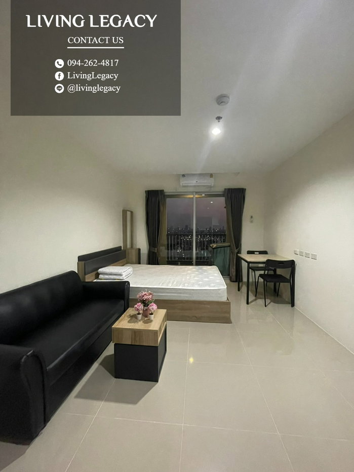 รูป เช่าด่วน! Asakan Place Srinakarindra 28 ตร.ม. ชั้น 24 | 1 นอน 1 น้ำ | เฟอร์นิเจอร์ครบ | 8,500 บาท/เดือน - รูปที่ 6/17
