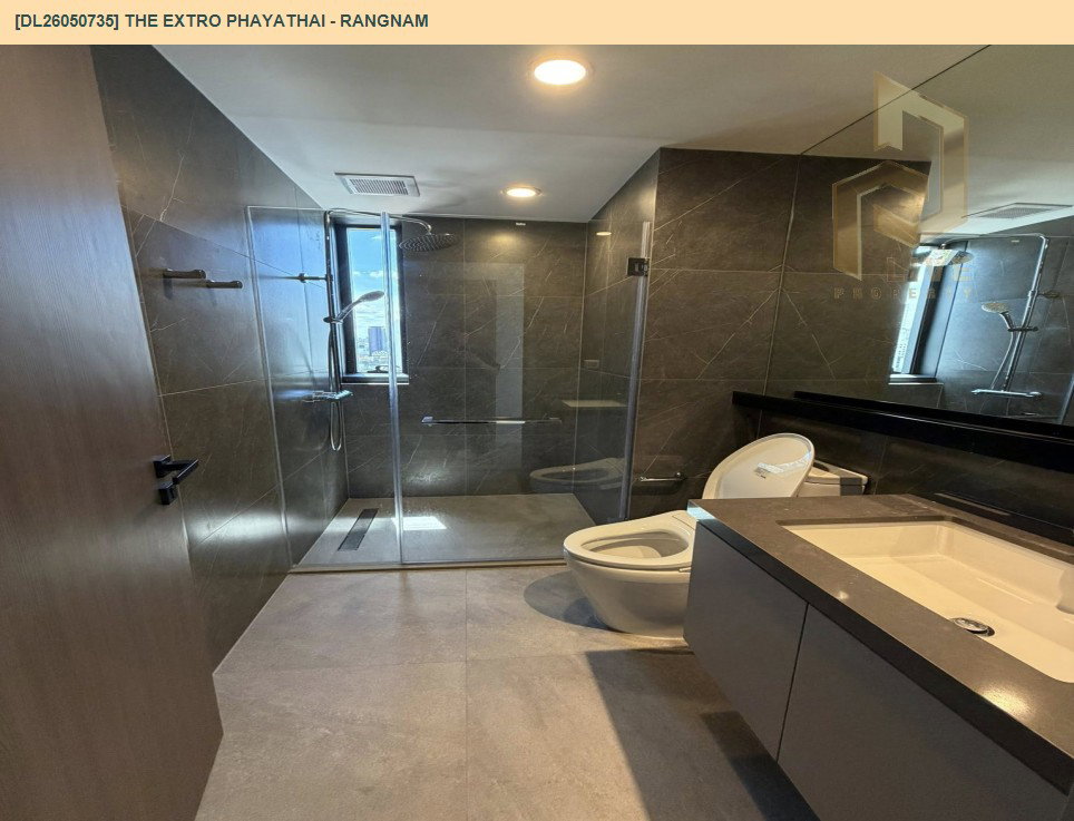 รูป DL26050735 ให้เช่าคอนโด ดิ เอ็กซ์โทร พญาไท - รางน้ำ (THE EXTRO Phayathai - Rangnam) ใกล้ - พร้อมเข้าอยู่ โทรด่วน 0653619502 LineID @897iyzll - รูปที่ 9/9