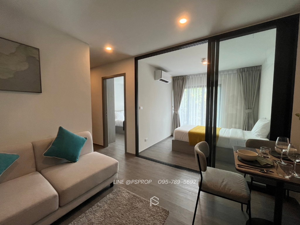 รูป คอนโดเช่าบางเเสน ทำเลดี ใกล้ม.บูรพา Brixton Campus Bangsaen ✅ พร้อมเข้าอยู่ #CR0450 - รูปที่ 7/15