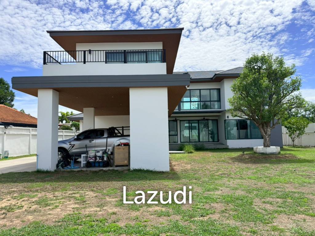 รูป บ้านเดี่ยวหรูทันสมัย 2 ชั้น ใกล้ทะเลสาบมาบประชาน พัทยา - รูปที่ 33/33