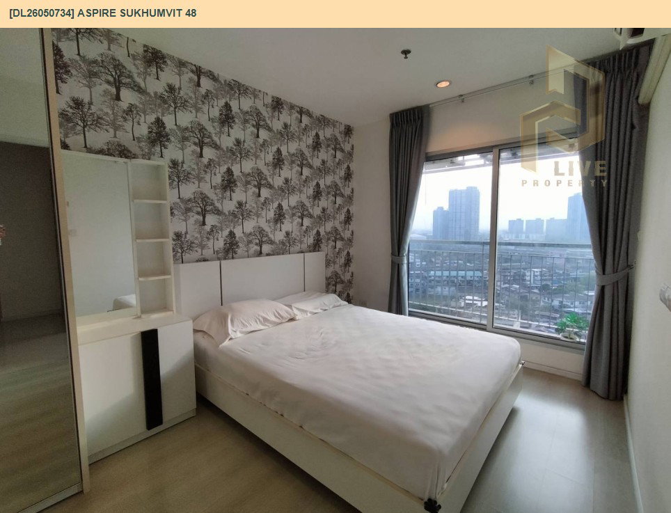 รูป DL26050734 ให้เช่าคอนโด แอสปาย สุขุมวิท 48 (Aspire Sukhumvit 48) ใกล้ BTS พระโขนง พร้อมเข้าอยู่ โทรด่วน 0614453194 LineID @162cjixi - รูปที่ 4/5