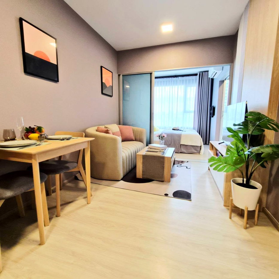รูป 🔥ขายคอนโด Plum Condo Sukhumvit 62 พลัมคอนโด สุขุมวิท 62    ใกล้ BTS บางจาก ห้องใหม่มือหนึ่ง✨ วิวโล่ง ไม่ร้อน พร้อมอยู่ - รูปที่ 4/5