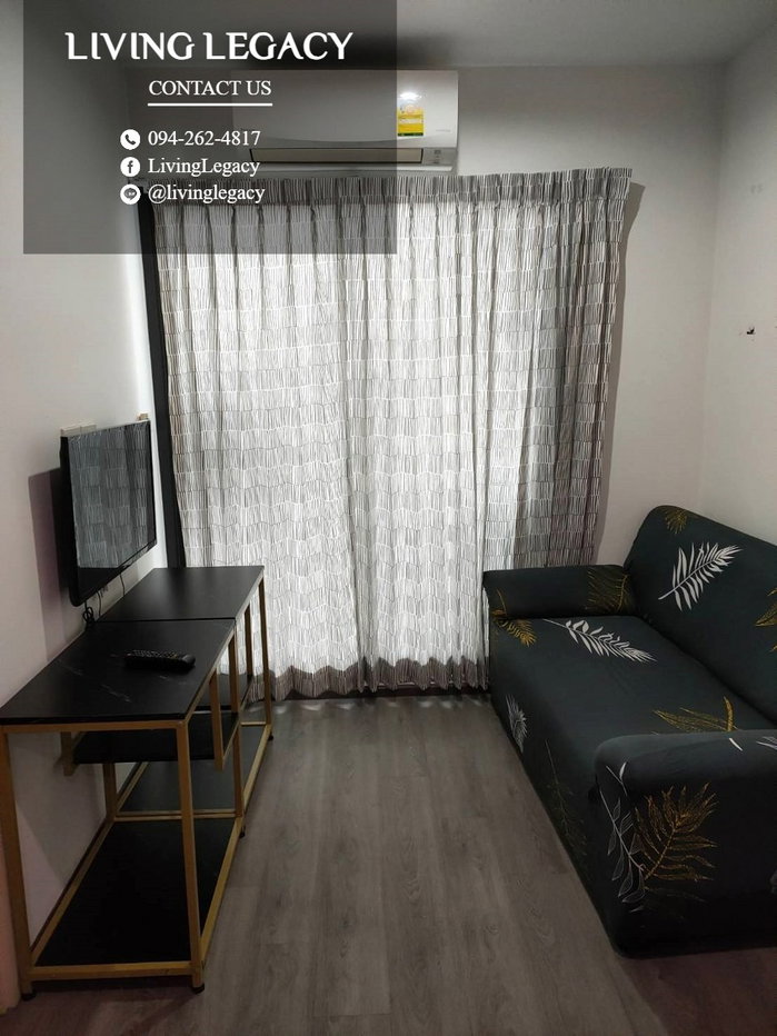 รูป เช่าด่วน Rich Park @ Triple Station | 1 นอน 29 ตร.ม. ชั้น 18 | ใกล้ BTS/MRT 57 ม. | 12,000 บาท/เดือน - รูปที่ 5/10