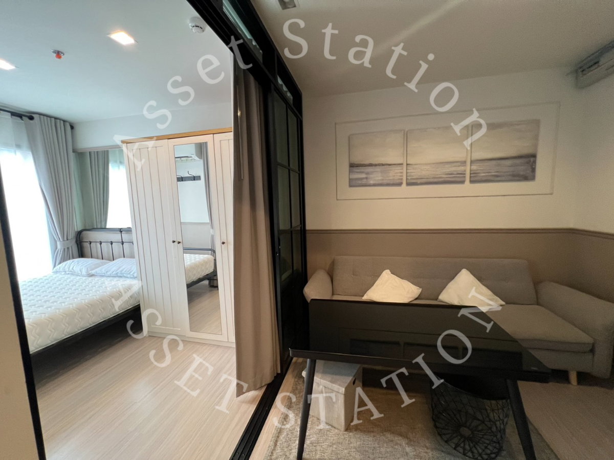 รูป 🏢ให้เช่า Life Asoke Hype ห้อง Studio ห้องแต่งสวย พร้อมเข้าอยู่ ใกล้ MRT พระราม 9🏙️ - รูปที่ 7/13