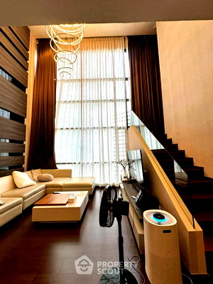 Condos for rent : 3-BR Condo 136 Sqm, Ivy Ampio Rachada Rama 9, High-Floor MRT Thailand Cultural Centre (300m) (ID 2929510)