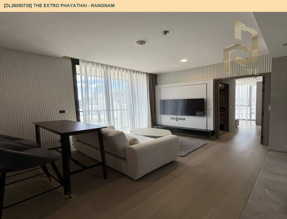 รูป DL26050735 ให้เช่าคอนโด ดิ เอ็กซ์โทร พญาไท - รางน้ำ (THE EXTRO Phayathai - Rangnam) ใกล้ - พร้อมเข้าอยู่ โทรด่วน 0653619502 LineID @897iyzll - รูปที่ 4/9
