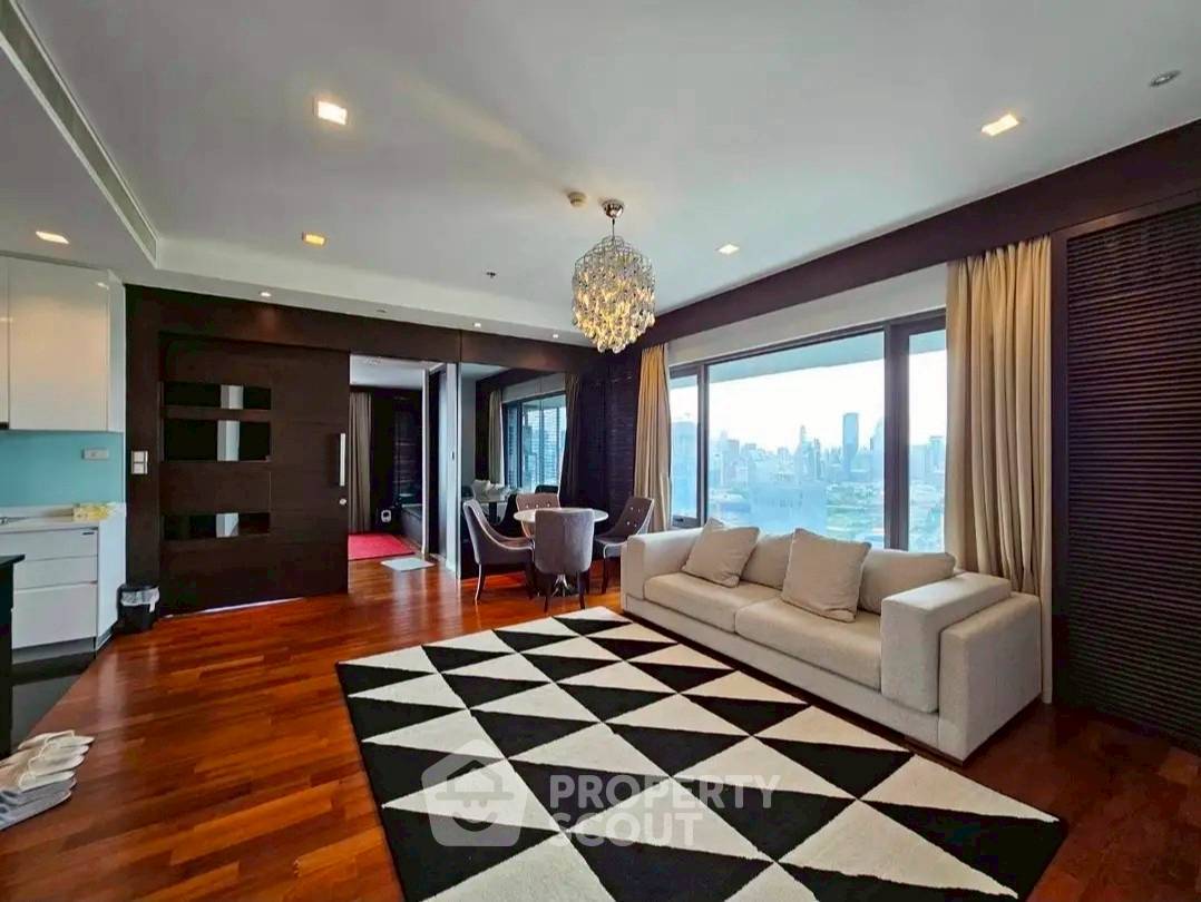 picture 2-BR High-Floor 94 Sqm Condo At Amanta Lumpini, 200m To MRT Khlong Toei (ID 2929227) - 4/8