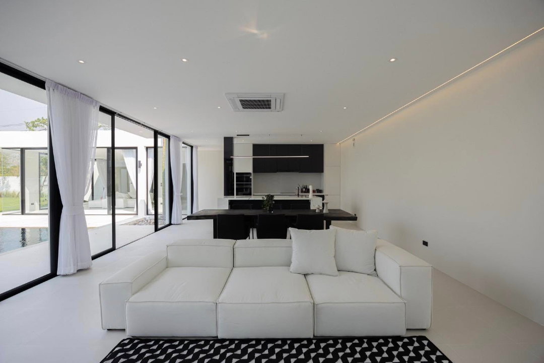 รูป ขายบ้าน modern pool villa ขนาดใหญ่ บ้านสร้างใหม่ วิวดอยสุเทพ ทำเลน้ำแพร่ ใกล้โรงเรียนนานาชาติปัญญาเด่น พร้อมเข้าอยู่ SW002465 - รูปที่ 16/32