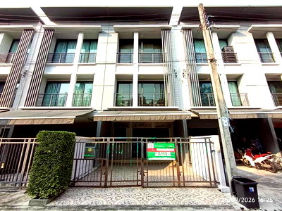 ทาวน์โฮม ถนนรัตนาธิเบศร์ : ทาวน์เฮ้าส์ 18.1 ตร.วา บ้านกลางเมือง รัตนาธิเบศร์ เมืองนนทบุรี นนทบุรี 3.5M