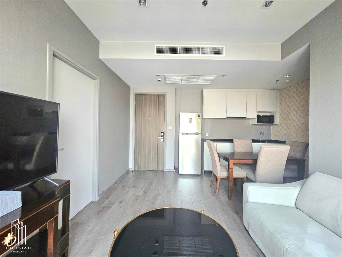 รูป For rent Whizdom Avenue Ratchada-Ladprao ห้องมุมหน้ากว้าง 2นอนใหญ่ ทิศตะวันออกรับอรุณ วิวรถไฟฟ้าเติมพลังบวกตัดวิวชานเมืองที่สงบ @33,000 Baht - รูปที่ 8/10