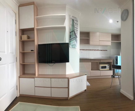 📌 For Rent Condo LUMPINI PLACE RAMA 4 - KLUAYNAMTHAI Building A, Floor 9,1 bed room, Room size 28.00 sqm