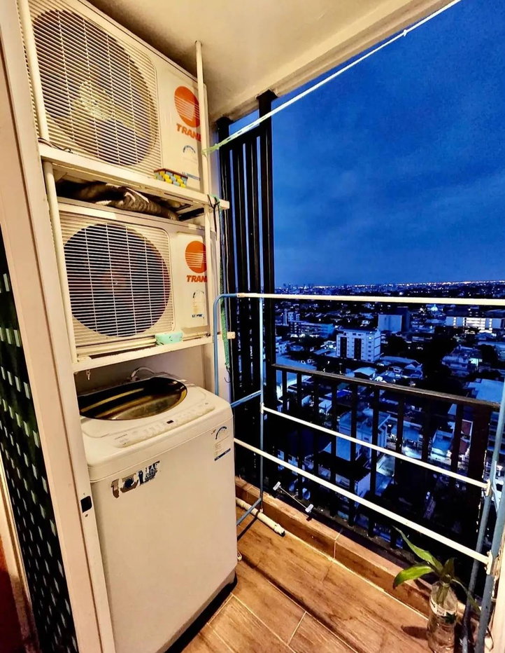 รูป 💮ให้เช่าคอนโด Regent Orchid Sukhumvit 101 ใกล้ BTS ปุณณวิถี 28ตรม.ห้องสวย มีเครื่องซักผ้า เช่าเพียง 9000- - รูปที่ 10/13