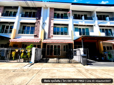 โฮมออฟฟิศให้เช่า : ให้เช่า ทาวน์โฮม 3 ชั้น บ้านกลางเมือง S-Sense พระราม9-ลาดพร้าว ซอยประดิษฐ์มนูธรรม 3