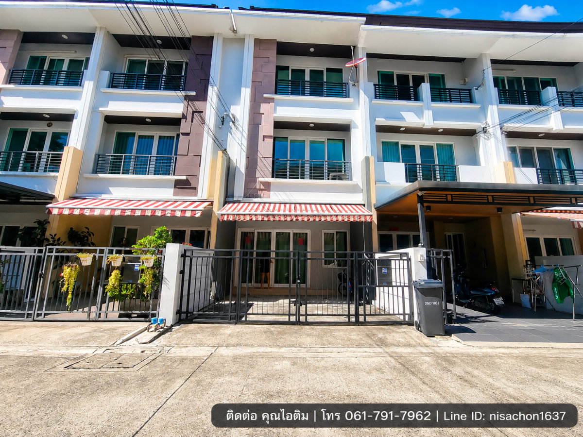 picture For Rent Baan Klang Muang S-Sense Rama 9 – Ladprao Pradit Manutham Soi 3 - 1/17