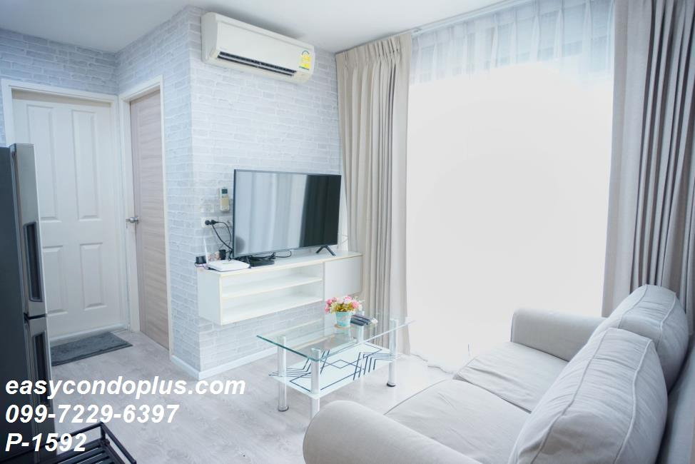 รูป P-1592 • Pause Condominium สุขุมวิท 107 • ห้องวิวเมือง ฟังก์ชัน 2 ห้องนอน ใกล้ BTS แบริ่ง | 14,000 บาท/เดือน | Line Id: @easycondoplus | 099-229-6397 - รูปที่ 11/20