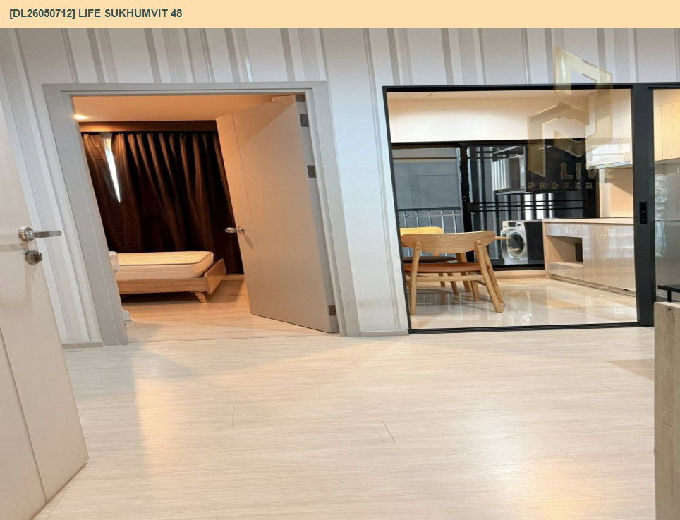 รูป DL26050712 ให้เช่าคอนโด ไลฟ์ สุขุมวิท 48 (Life Sukhumvit 48) ใกล้ BTS พระโขนง พร้อมเข้าอยู่ โทรด่วน 0653619502 LineID @897iyzll - รูปที่ 7/10