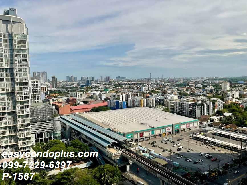 รูป P-1567 • Q House Condo สุขุมวิท 79 • ห้องวิวเมือง ชั้นสูง ใกล้ BTS อ่อนนุช | 20,000 บาท/เดือน | Line Id: @easycondoplus | 099-229-6397 - รูปที่ 7/7