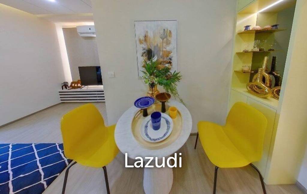 รูป 34 sqm stylish 1 bedroom condo on 9th floor at Aspire Sukhumvit-Rama 4 Phra Khanong - รูปที่ 4/8