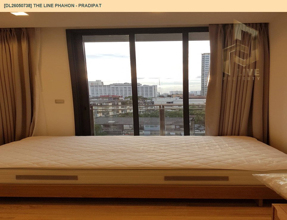 รูป DL26050738 ให้เช่าคอนโด เดอะ ไลน์ พหล - ประดิพัทธ์ (THE LINE Phahon - Pradipat) ใกล้ BTS สะพานควาย พร้อมเข้าอยู่ โทรด่วน 0638692663 LineID @655ebbvc - รูปที่ 4/6