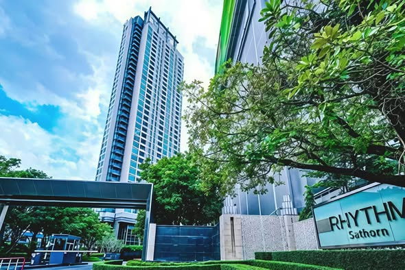 รูป ✨ND0647✨ ปล่อยเช่าคอนโด Rhythm Sathorn วิวเมืองใจกลางสาทร - รูปที่ 10/10