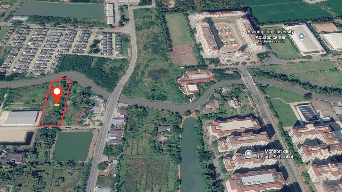 picture Land adjacent to ABAC Samut Prakan, 3 rai 1 ngan 3 square wah. - 2/3