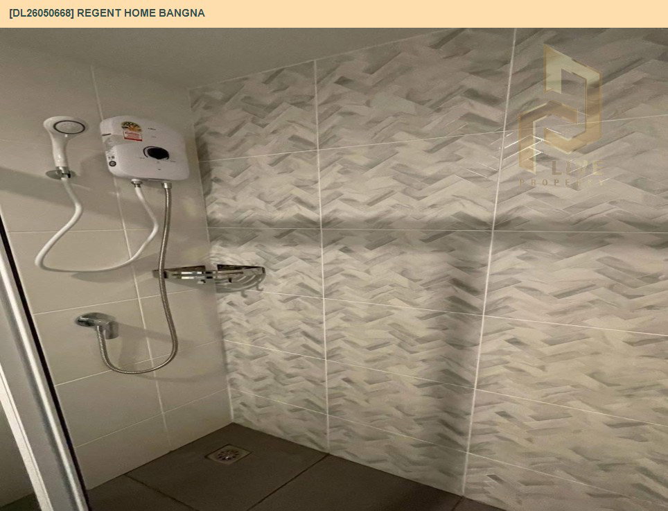 รูป DL26050668 ให้เช่าคอนโด รีเจ้นท์ โฮม บางนา (Regent home bangna) ใกล้ BTS บางนา พร้อมเข้าอยู่ โทรด่วน 0638692663 LineID @655ebbvc - รูปที่ 8/9