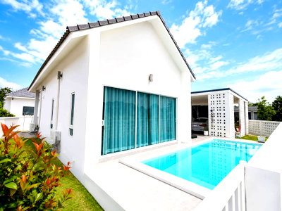 เช่าบ้านเดี่ยว สำนักงานขนส่งจังหวัดเชียงใหม่ : ให้เช่า POOL VILLA ส่วนตัว โซนหางดง–บ้านถวาย เชียงใหม่ ใกล้สนามบินเชียงใหม่ (R1174) T.0946511456