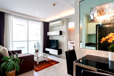 Condos for rent BTS Asok : 1 Bedroom Beverly Condo Sukhumvit 33 @Nithinan - 1 Bedroom (37 sq.m.) near BTS Phormphong