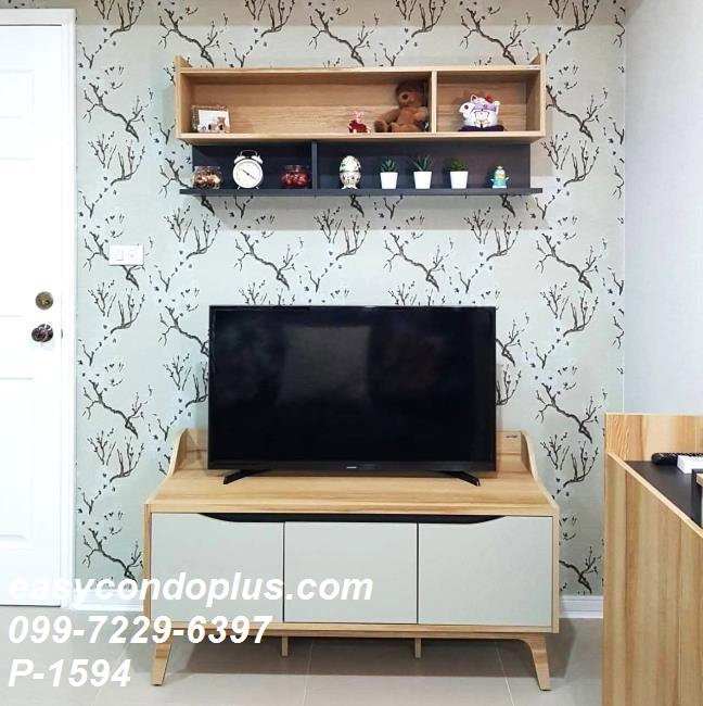 รูป P-1594 • Lumpini Ville สุขุมวิท 77 • ห้องสตูดิโอวิวเมือง ใกล้ BTS อ่อนนุช | 10,000 บาท/เดือน | Line Id: @easycondoplus | 099-229-6397 - รูปที่ 7/12