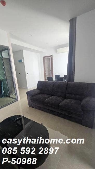 รูป P-50968 — ให้เช่าคอนโด Mayfair Place Sukhumvit 50 ใกล้ BTS อ่อนนุช ชั้น 11 ห้อง 2 นอน 2 น้ำ เฟอร์ครบ มีเครื่องซักผ้า 085-592-2897 Line: @easythaihome - รูปที่ 7/23