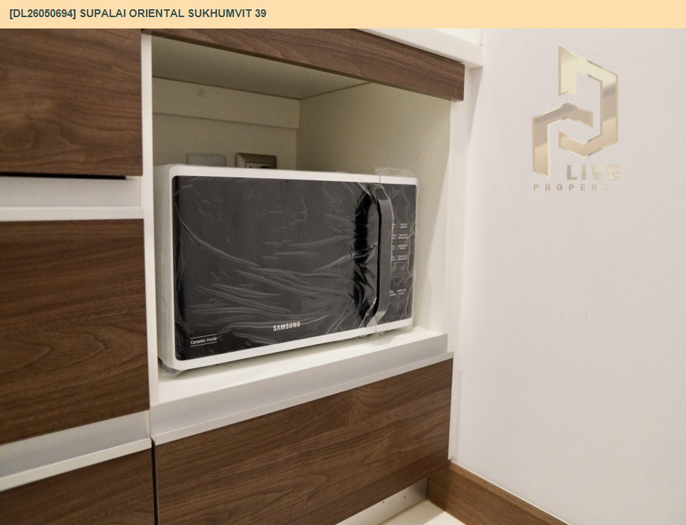 รูป DL26050694 ให้เช่าคอนโด ศุภาลัย โอเรียนทัล สุขุมวิท 39 (Supalai Oriental Sukhumvit 39) ใกล้ BTS พร้อมพงษ์ พร้อมเข้าอยู่ โทรด่วน 0638692663 LineID @655ebbvc - รูปที่ 15/18